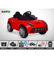 Voiture électrique enfant 50W KINGTOYS Roadster F16 Rouge