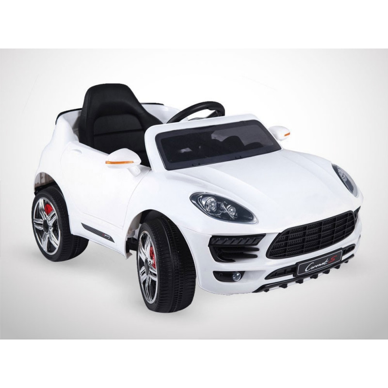 Voiture électrique 60W enfant KINGTOYS Kyan - Blanc