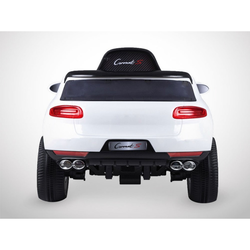 Voiture électrique 60W enfant KINGTOYS Kyan - Blanc