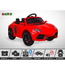 Voiture électrique enfant 50W - KINGTOYS Lambo Rouge