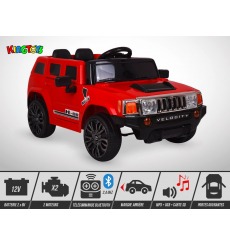 Voiture électrique enfant 50W -  KINGTOYS 4X4 HE-08 Rouge