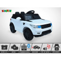 Voiture électrique 50W enfant KINGTOYS Ranger - Blanc Voiture électrique 50W enfant KINGTOYS Ranger - Blanc