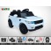 Voiture électrique 50W enfant KINGTOYS Ranger - Blanc