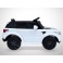 Voiture électrique 50W enfant KINGTOYS Ranger - Blanc