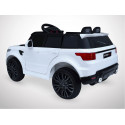Voiture électrique 50W enfant KINGTOYS Ranger - Blanc Voiture électrique 50W enfant KINGTOYS Ranger - Blanc