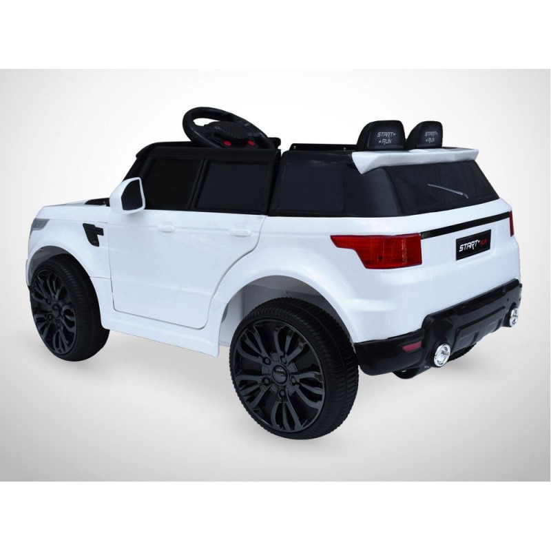 Voiture électrique 50W enfant KINGTOYS Ranger - Blanc