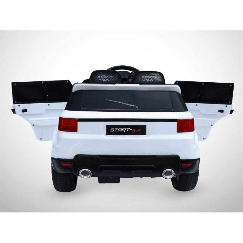 Voiture électrique 50W enfant KINGTOYS Ranger - Blanc