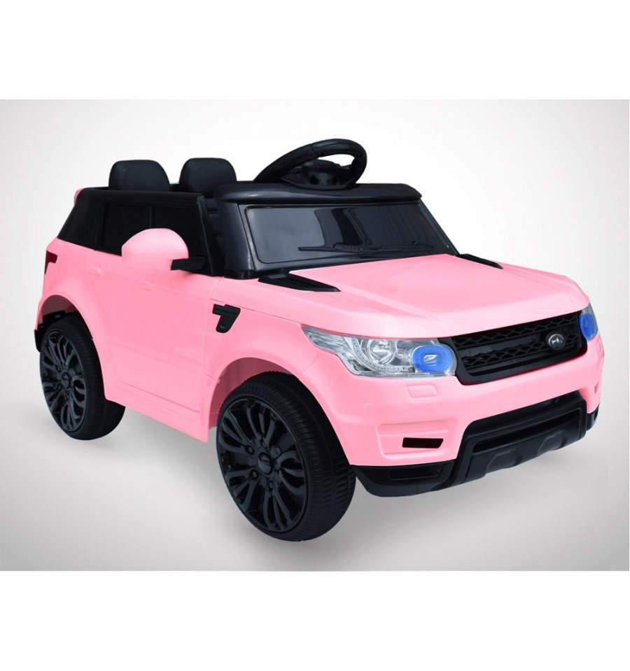 Voiture de Sport Électrique 12V pour Enfants 3-8Ans 2 Portes Papillons  Effets Sonores et Lumineux 108x64x41cm Rose