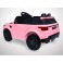 Voiture électrique 50W enfant KINGTOYS Ranger Rose