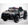 Voiture électrique 60W enfant KINGTOYS Mustang Police