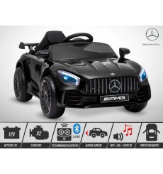 Voiture électrique enfant 40W - KINGTOYS Mercedes GT-R AMG - Noir