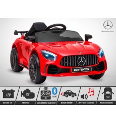 Voiture électrique enfant 12V - 40W - KINGTOYS Mercedes GT-R AMG Rouge