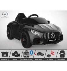 Voiture électrique enfant 12V - 40W - KINGTOYS Mercedes GT AMG - Noir