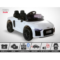 Voiture électrique 40W enfant KINGTOYS Audi R8 SPYDER - Blanc Voiture électrique 40W enfant KINGTOYS Audi R8 SPYDER - Blanc