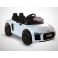 Voiture électrique 40W enfant KINGTOYS Audi R8 SPYDER - Blanc