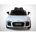 Voiture électrique 40W enfant KINGTOYS Audi R8 SPYDER - Blanc Voiture électrique 40W enfant KINGTOYS Audi R8 SPYDER - Blanc
