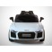 Voiture électrique 40W enfant KINGTOYS Audi R8 SPYDER - Blanc