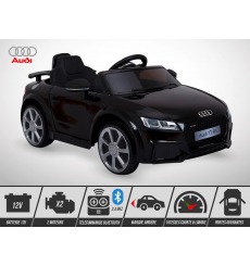 Voiture électrique enfant 12V - 50W - KINGTOYS Audi TT RS - Noir