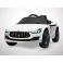 Voiture électrique 50W enfant KINGTOYS Maserati Ghibli - Blanc