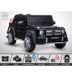 Voiture électrique enfant 12V - 50W - KINGTOYS - Mercedes G650 MAYBACH - Noir