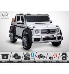 Voiture électrique enfant 12V - 50W - KINGTOYS - Mercedes G650 MAYBACH - Blanc