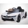 Voiture électrique 60W enfant KINGTOYS - BMW I8 - Blanc