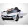 Voiture électrique 60W enfant KINGTOYS - BMW I8 - Blanc