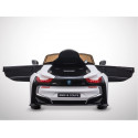 Voiture électrique 60W enfant KINGTOYS - BMW I8 - Blanc Voiture électrique 60W enfant KINGTOYS - BMW I8 - Blanc