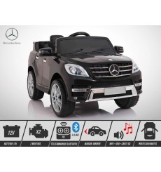 Voiture électrique enfant 12V - 50W - KINGTOYS Mercedes ML 350 - Noir