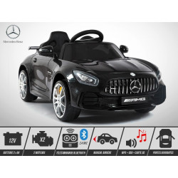 Voiture électrique 70W enfant KINGTOYS - Mercedes GT-R AMG - Noir