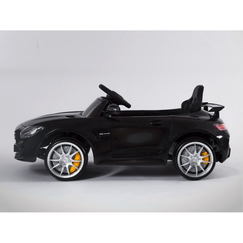 Voiture électrique 70W enfant KINGTOYS - Mercedes GT-R AMG - Noir