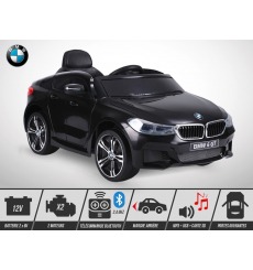 Voiture électrique enfant 12V - 50W - KINGTOYS BMW 640i GT - Noir