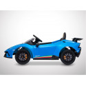 Voiture électrique 60W enfant KINGTOYS Lamborghini Huracan - Bleu Voiture électrique 60W enfant KINGTOYS Lamborghini Huracan - Bleu