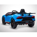 Voiture électrique 60W enfant KINGTOYS Lamborghini Huracan - Bleu Voiture électrique 60W enfant KINGTOYS Lamborghini Huracan - Bleu