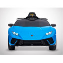 Voiture électrique 60W enfant KINGTOYS Lamborghini Huracan - Bleu Voiture électrique 60W enfant KINGTOYS Lamborghini Huracan - Bleu