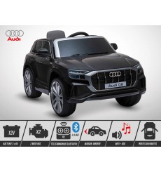 Voiture électrique enfant 12V - 50W - KINGTOYS Audi Q8 - Noir