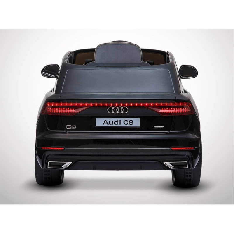 Voiture électrique 50W enfant KINGTOYS Audi Q8 - Noir