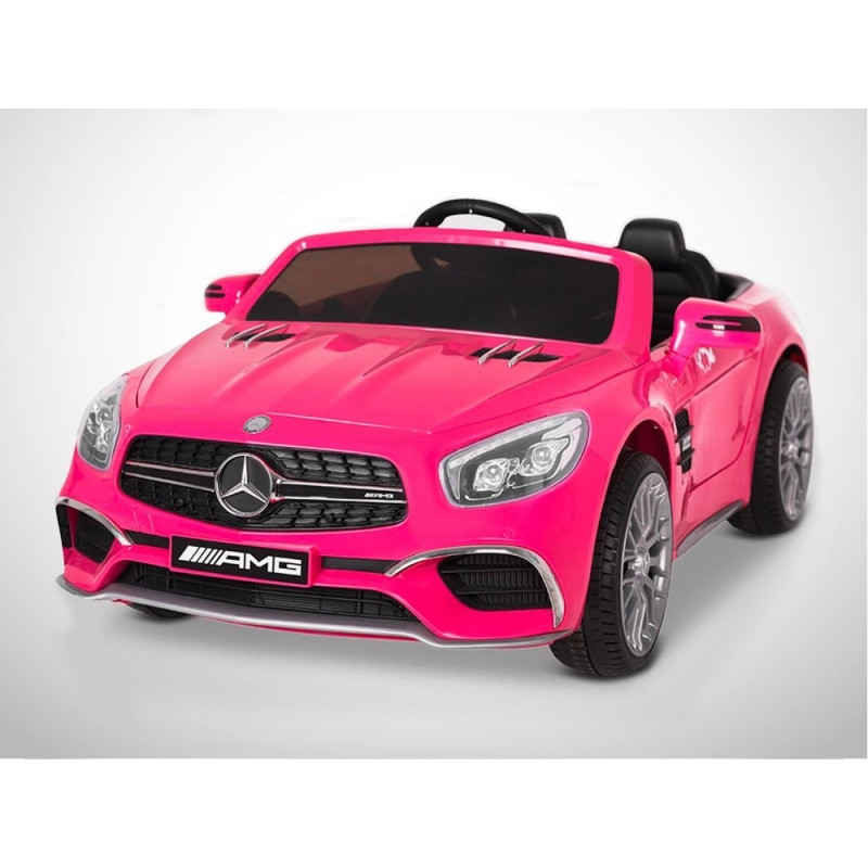 Voiture électrique 70W enfant KINGTOYS Mercedes SL 65 AMG - Rose