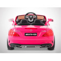 Voiture électrique 70W enfant KINGTOYS Mercedes SL 65 AMG - Rose Voiture électrique 70W enfant KINGTOYS Mercedes SL 65 AMG - Rose