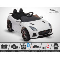 Voiture électrique 50W enfant KINGTOYS Jaguar F-TYPE SVR - Blanc Voiture électrique 50W enfant KINGTOYS Jaguar F-TYPE SVR - Blanc