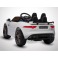 Voiture électrique 50W enfant KINGTOYS Jaguar F-TYPE SVR - Blanc