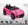 Voiture électrique 50W enfant KINGTOYS Jaguar F-TYPE SVR - Rose