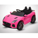 Voiture électrique 50W enfant KINGTOYS Jaguar F-TYPE SVR - Rose Voiture électrique 50W enfant KINGTOYS Jaguar F-TYPE SVR - Rose