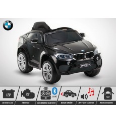 Voiture électrique enfant 12V - 70W - KINGTOYS BMW X6M - Noir