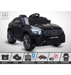 Voiture électrique enfant 12V - 100W - KINGTOYS Mercedes GLC 63 S AMG - Noir