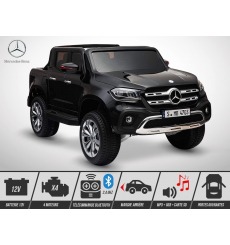 Voiture électrique enfant 140W - KINGTOYS Mercedes X-CLASS PICKUP - Noir