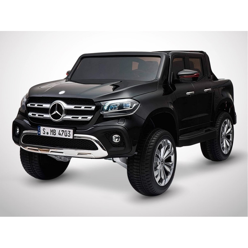 Voiture électrique 140W enfant KINGTOYS Mercedes X-CLASS PICKUP - Noir