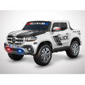 Voiture électrique 140W enfant KINGTOYS Mercedes X-CLASS PICKUP Police Voiture électrique 140W enfant KINGTOYS Mercedes X-CLASS PICKUP Police