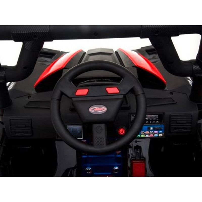 Buggy électrique 140W enfant KINGTOYS - Blanc