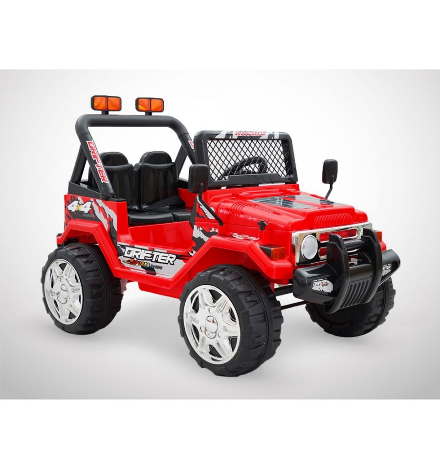 Voiture 4x4x Mountain rouge pour enfant de KINGTOYS, dispo en 70W